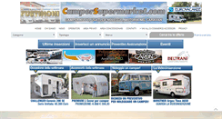 Desktop Screenshot of campersupermarket.com